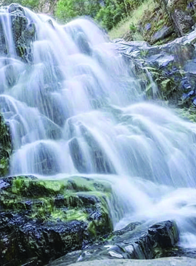Dutch Creek Falls in the Sierra foothills